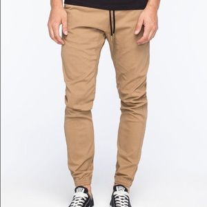CHARLES AND A HALF Twill Jogger Pants